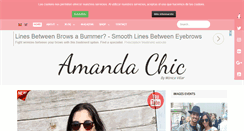 Desktop Screenshot of amandachic.com